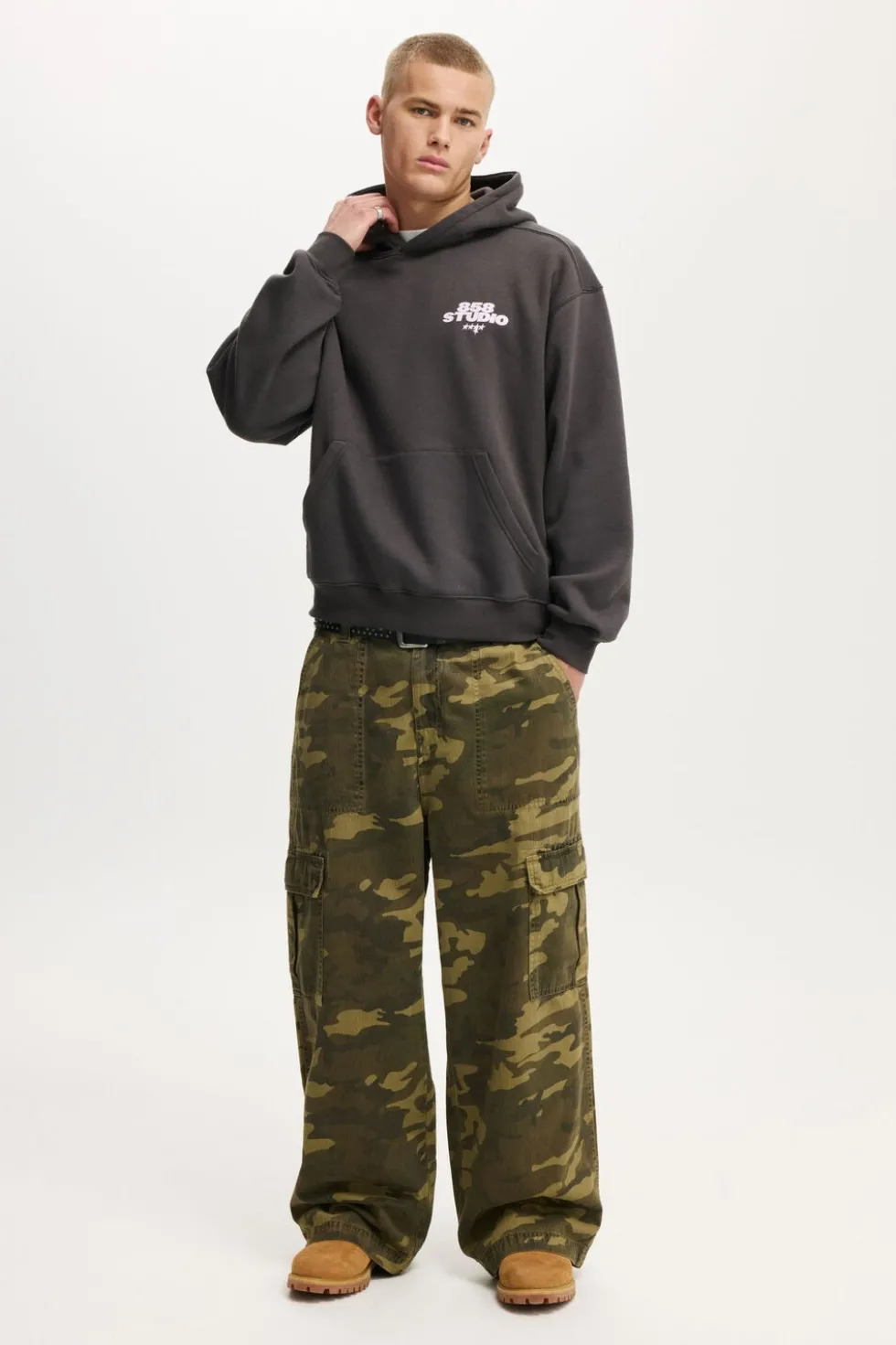 Box Fit Graphic Hoodie