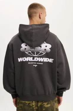 Box Fit Graphic Hoodie