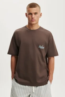 Box Fit Text T-Shirt