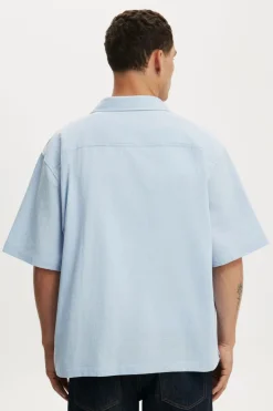 Boxy Fit Short Sleeve Shirt