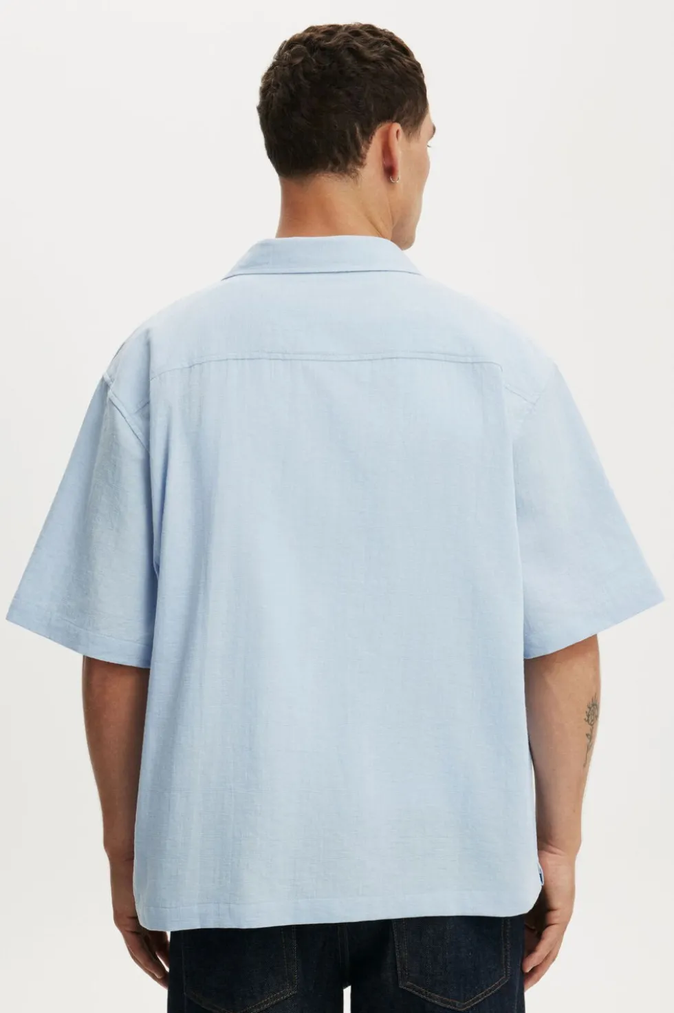 Boxy Fit Short Sleeve Shirt