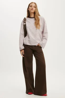 Boxy Long Sleeve Top
