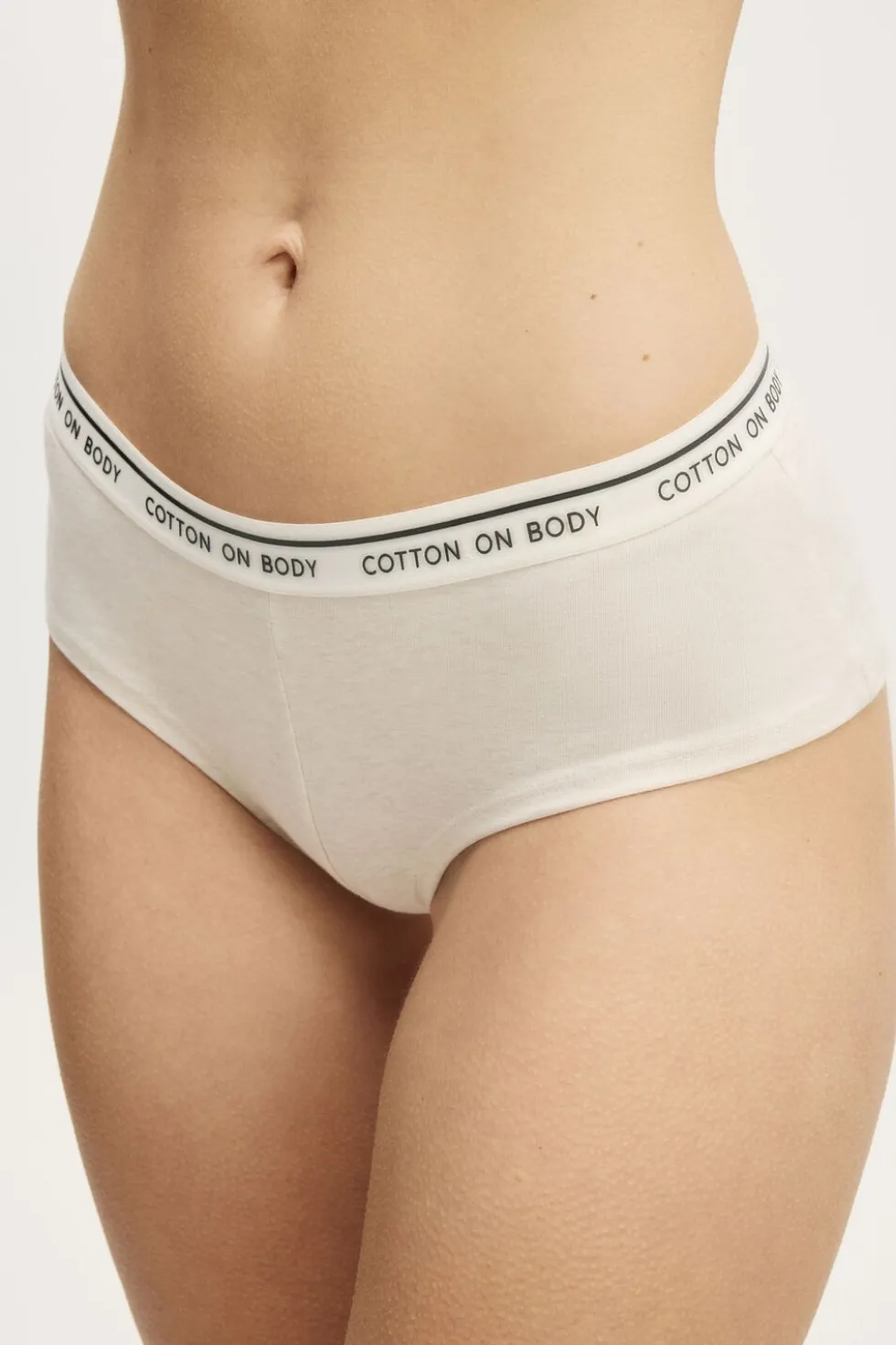 Branded Cotton Cheeky Boyshort
