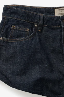 Bubble Denim Skirt
