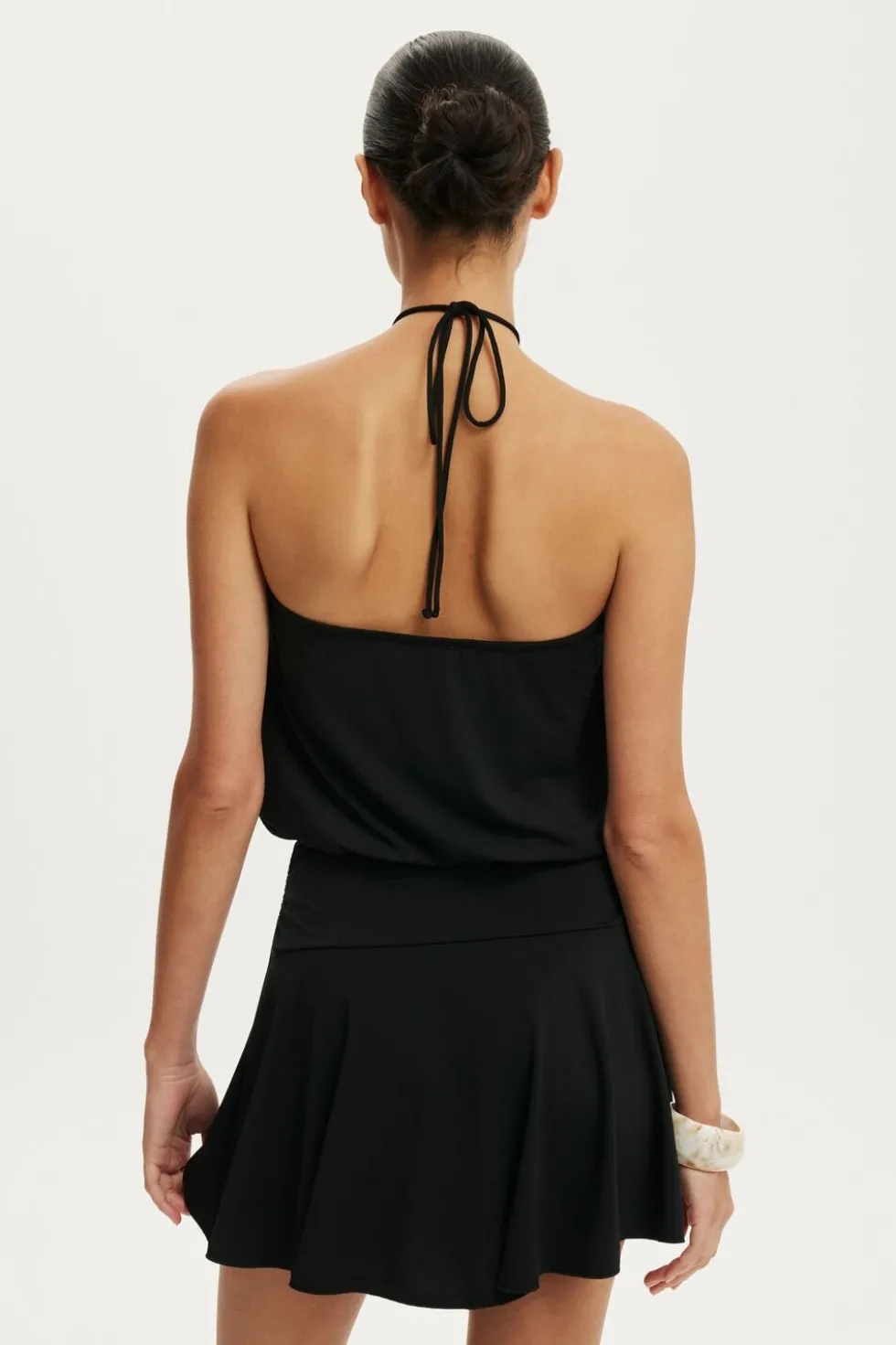 Chloe Halter Mini Dress