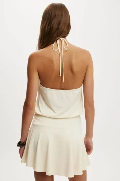Chloe Halter Mini Dress