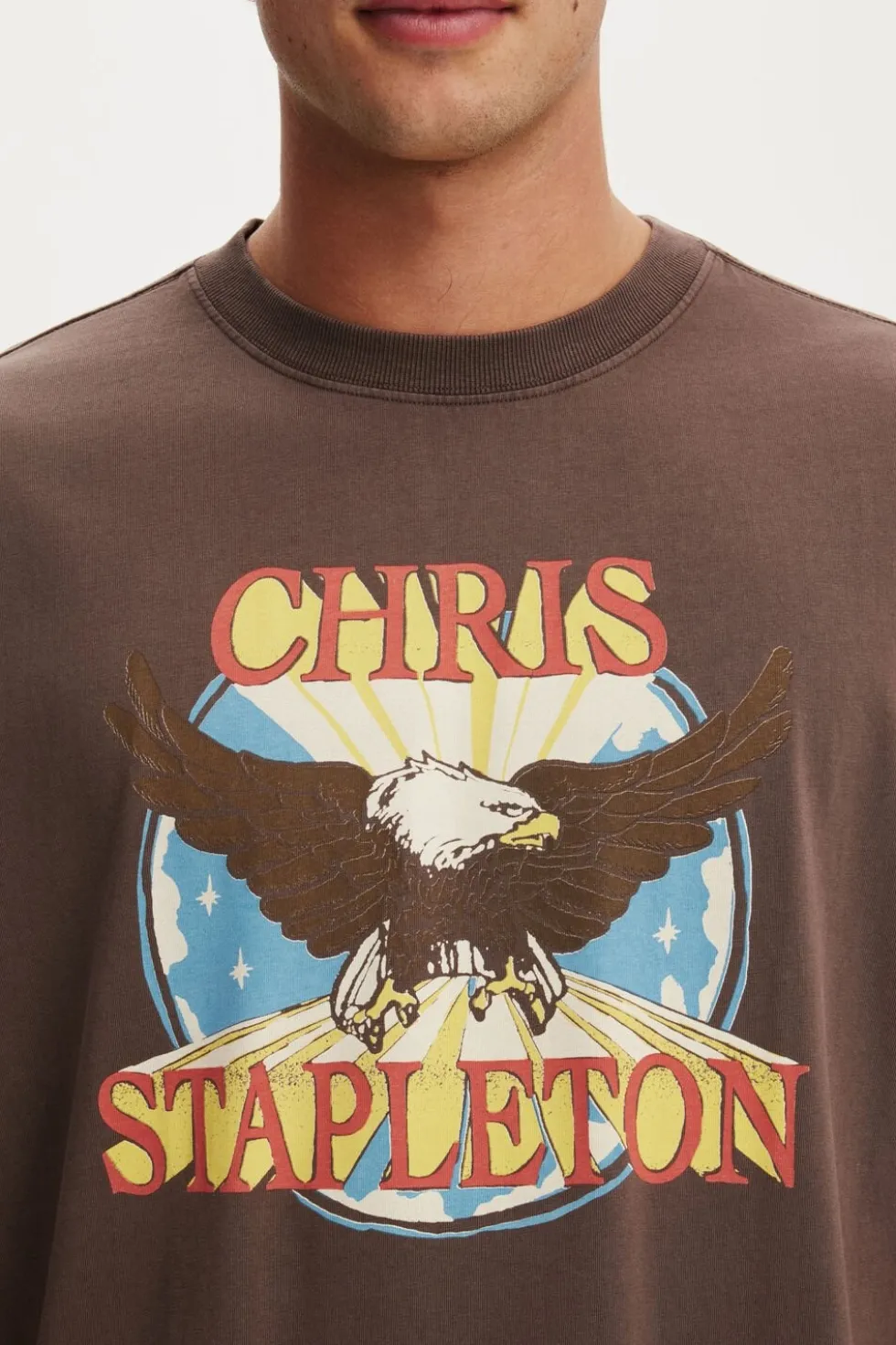 Chris Stapleton Box Fit Music T-Shirt