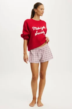 Cloud Soft Flannel Short