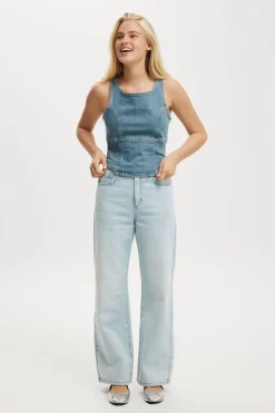 Codie Denim Corset