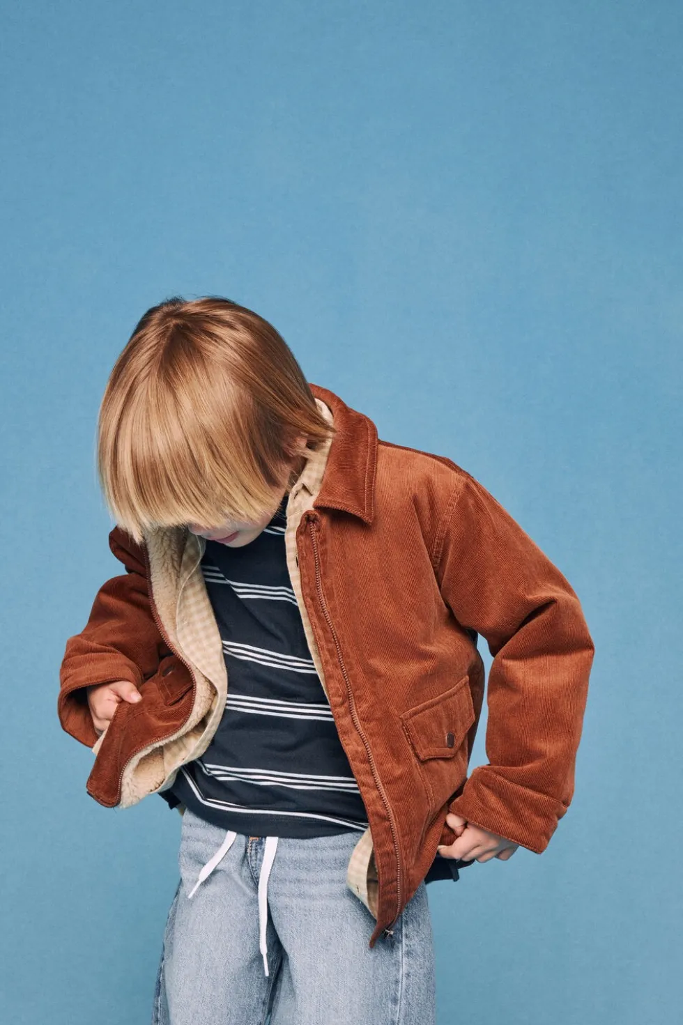 Cody Cord Zip Through Jacket