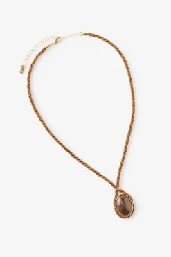 Cord Pendant Necklace
