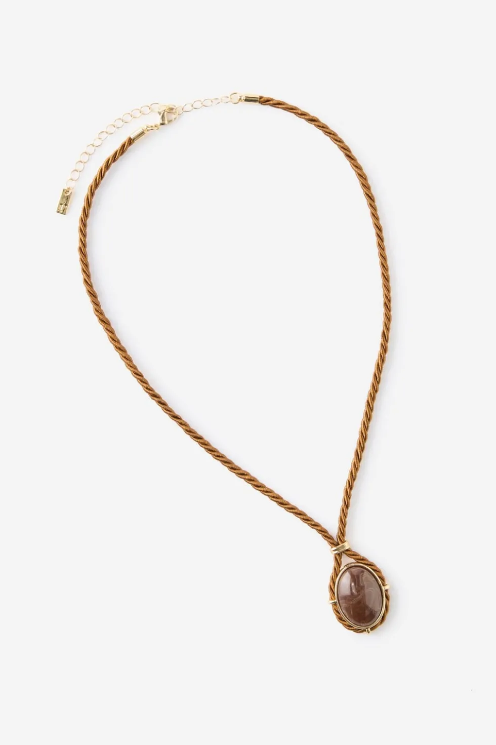 Cord Pendant Necklace