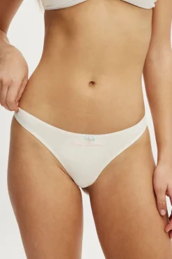 Cotton Comfy G-String Brief