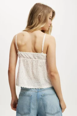 Cotton Lace Cami