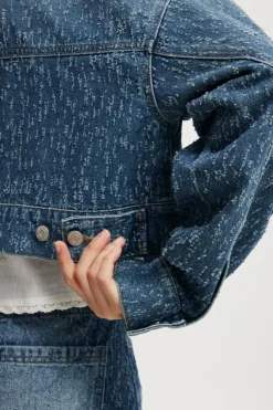 Cropped Denim Jacket