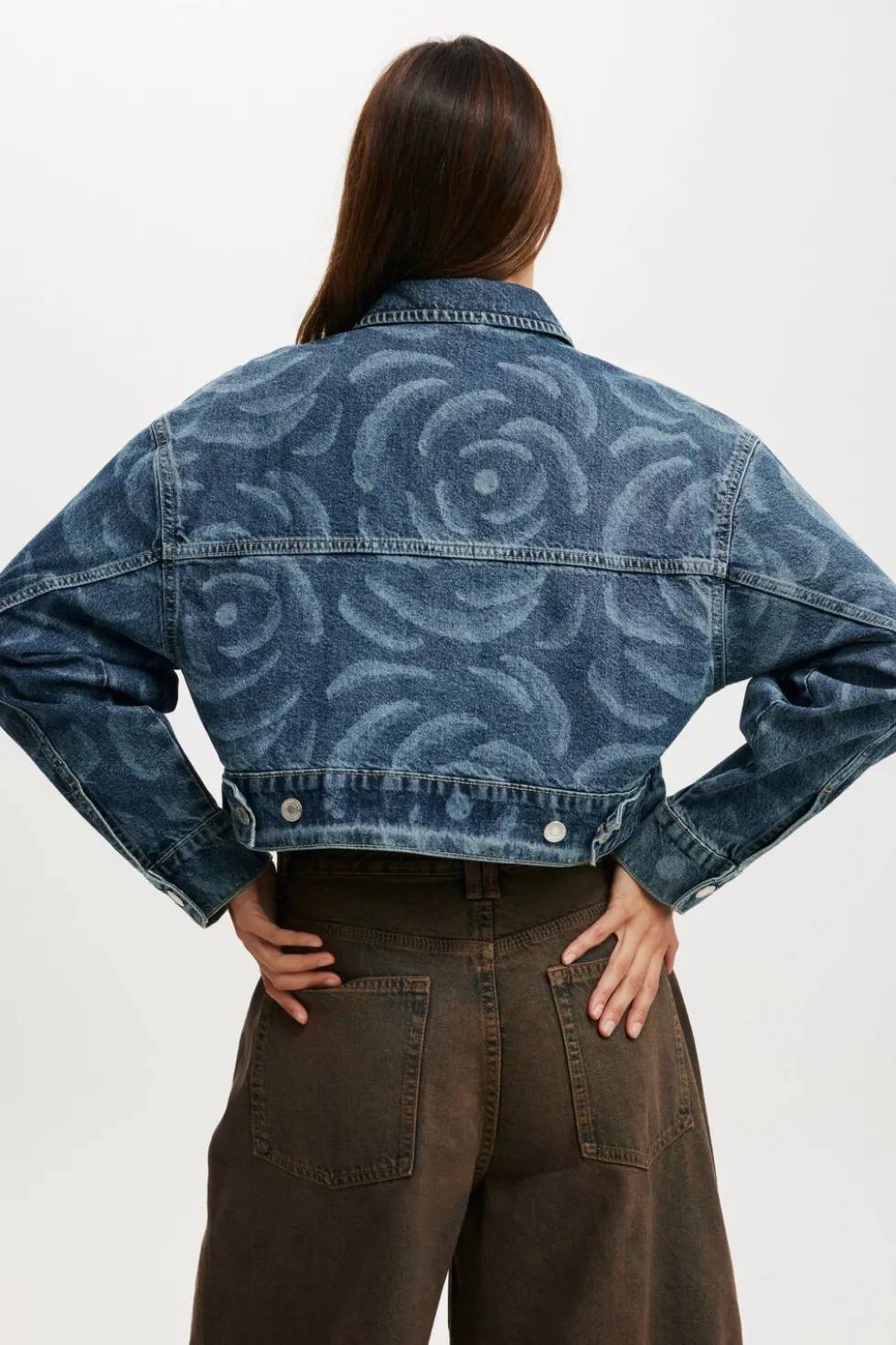 Cropped Denim Jacket