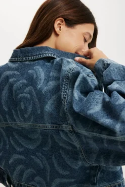Cropped Denim Jacket