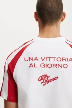 Cropped Fit Alfa Romeo T-Shirt