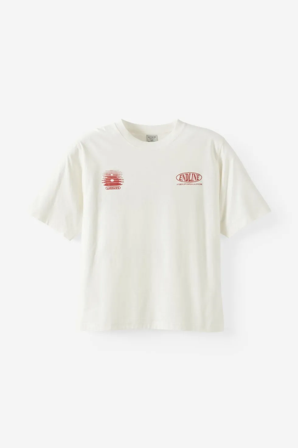 Cropped Fit Graphic T-Shirt