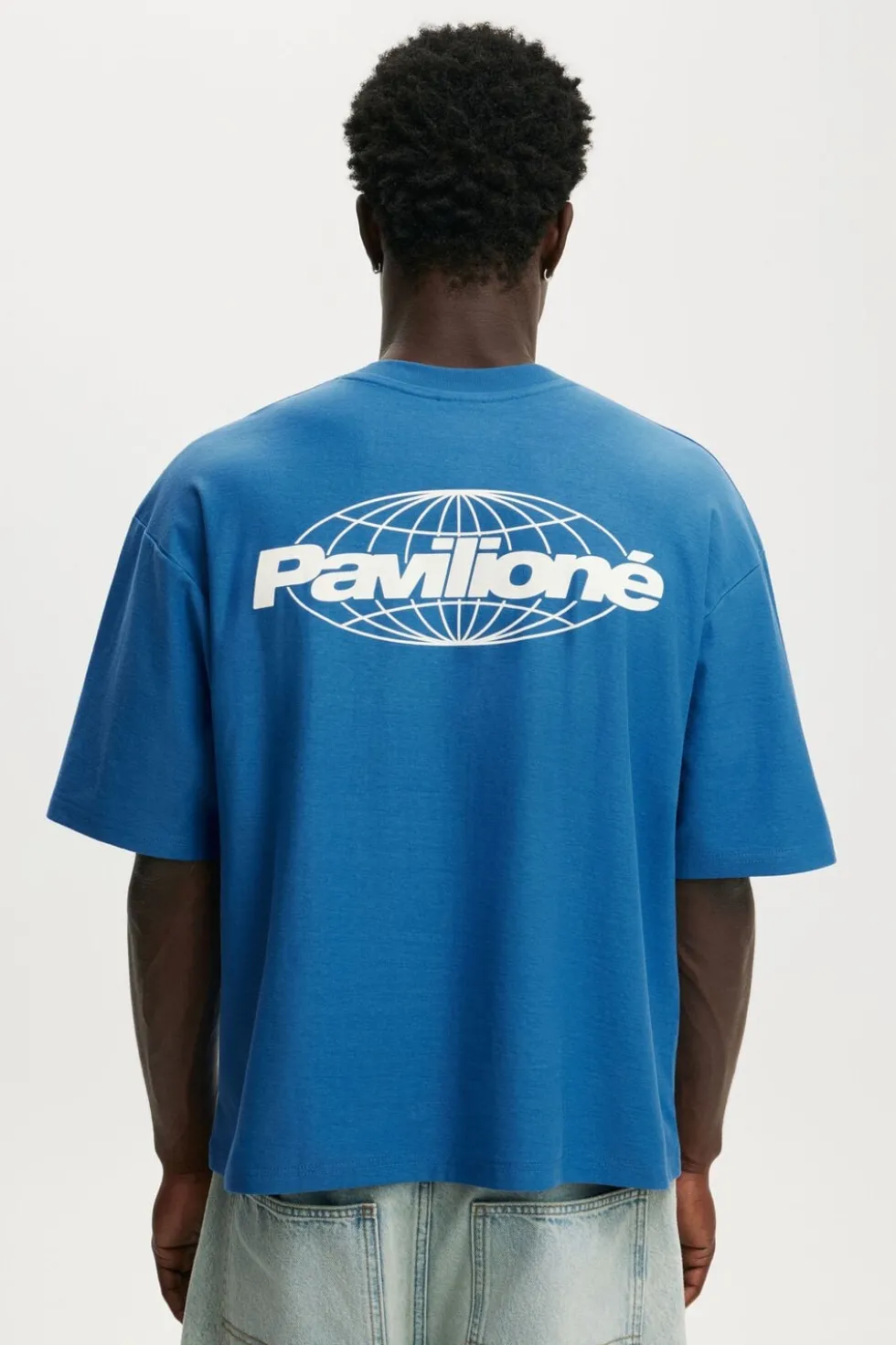 Cropped Fit Graphic T-Shirt