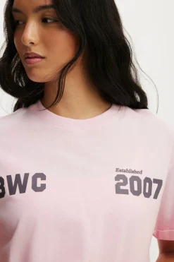Cropped Graphic Active Tee