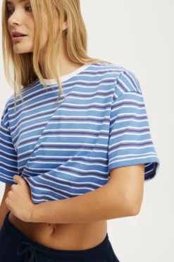 Cropped Graphic Active Tee