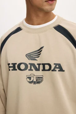 Cropped Honda Jt Racing Crew Fleece