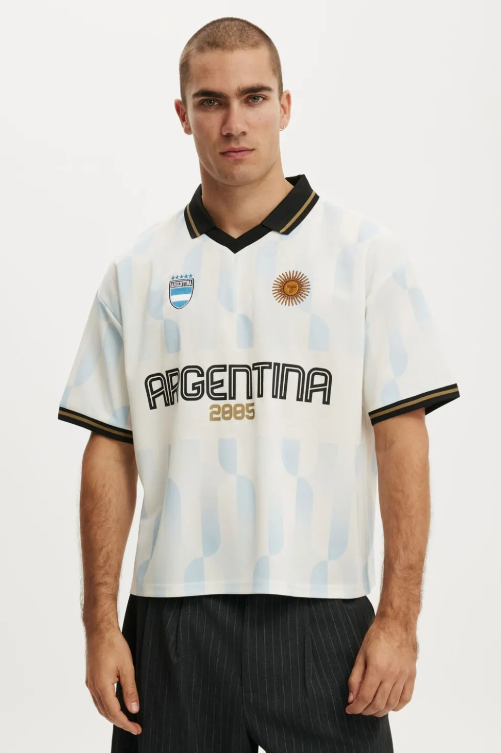 Cropped Sports Jersey