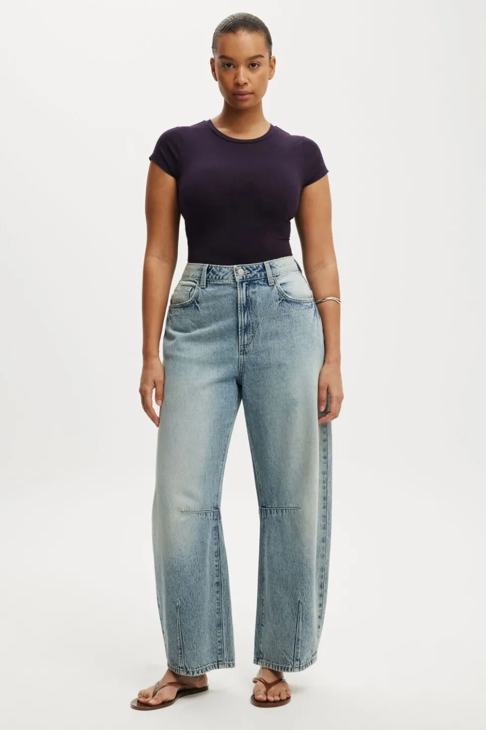 Curvy Barrel Jean