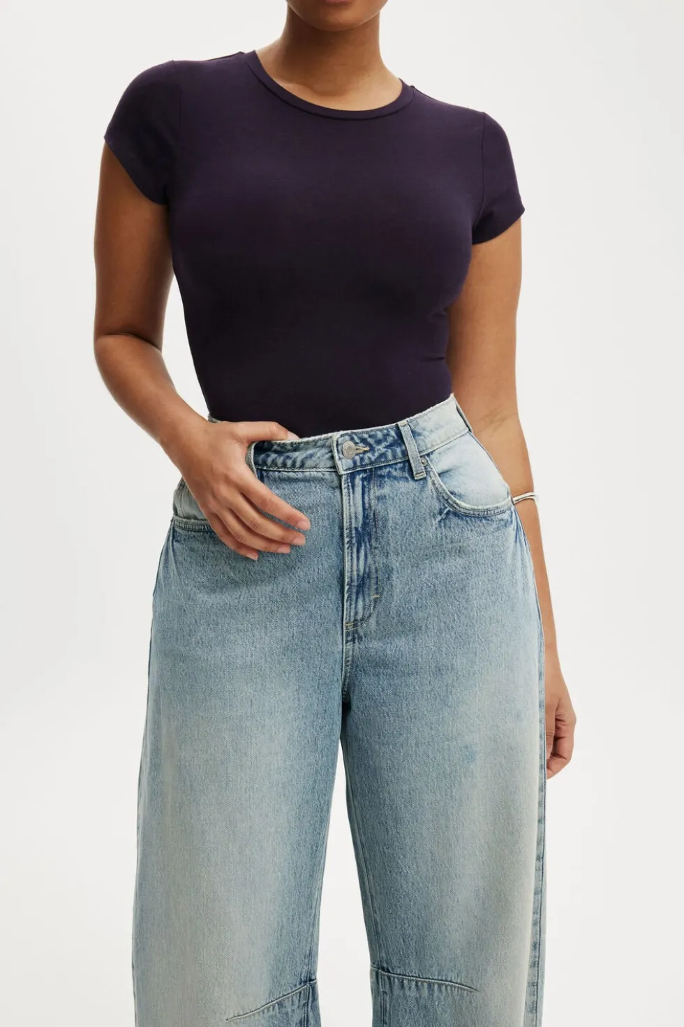 Curvy Barrel Jean