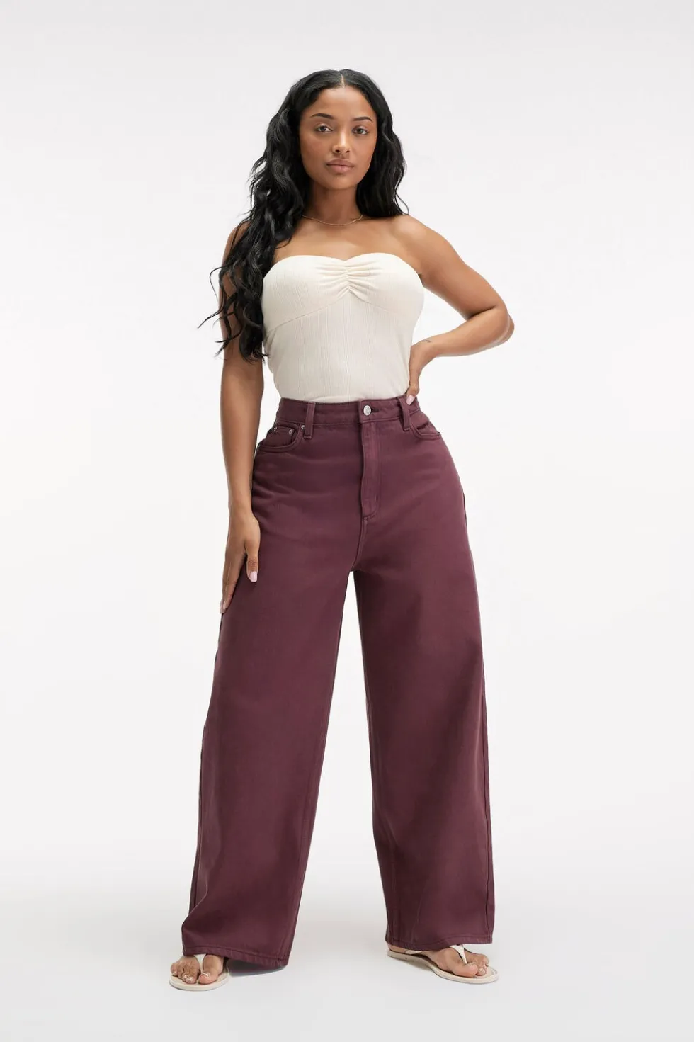 Curvy Boyfriend Super Baggy Jean