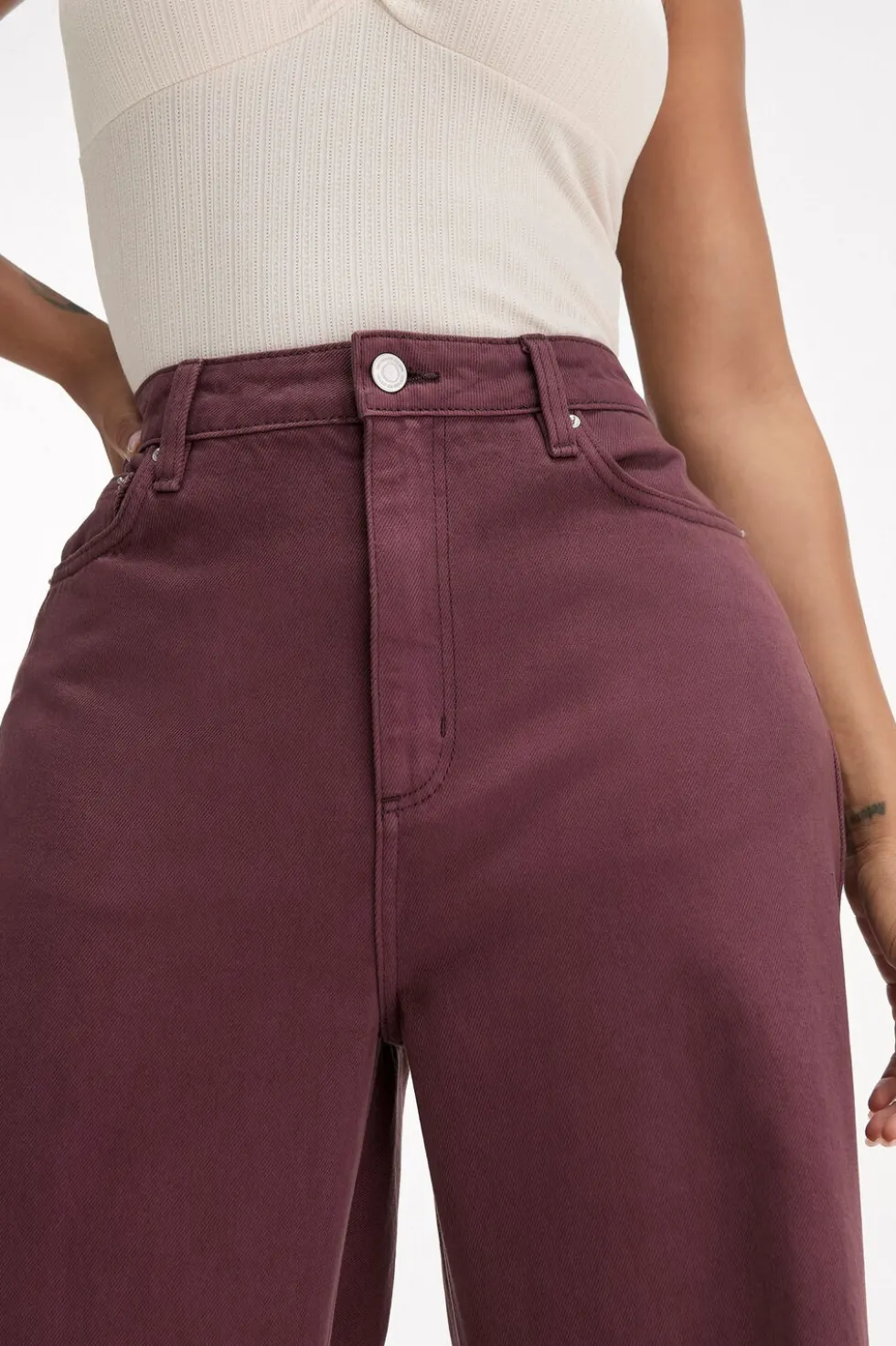 Curvy Boyfriend Super Baggy Jean