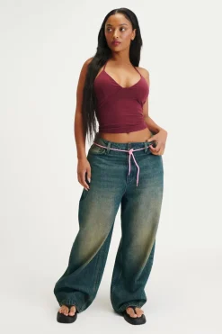 Curvy Boyfriend Super Baggy Jean