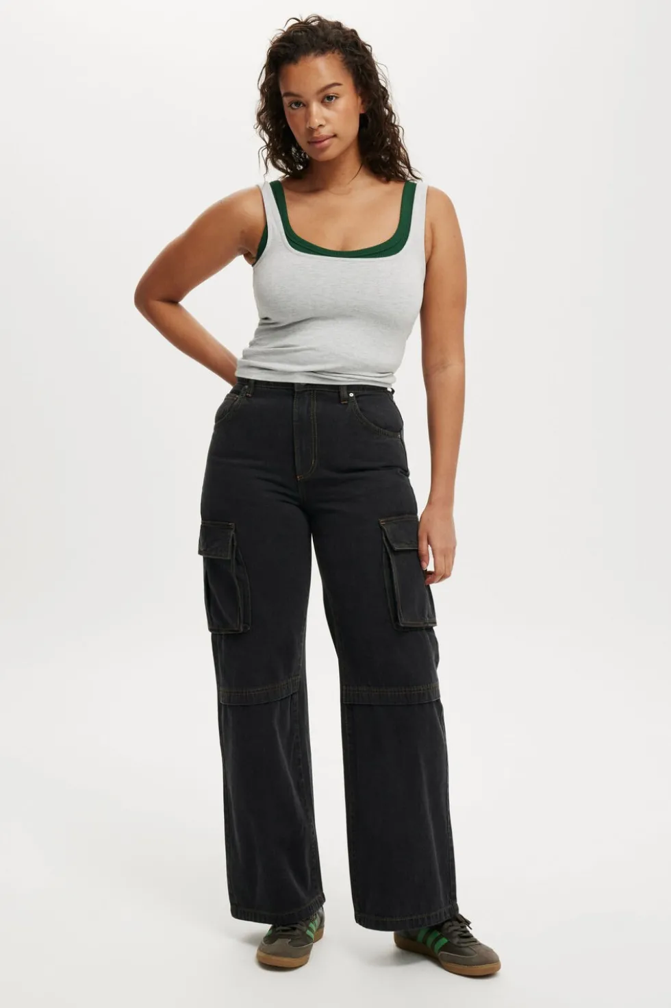 Curvy Cargo Wide Jean