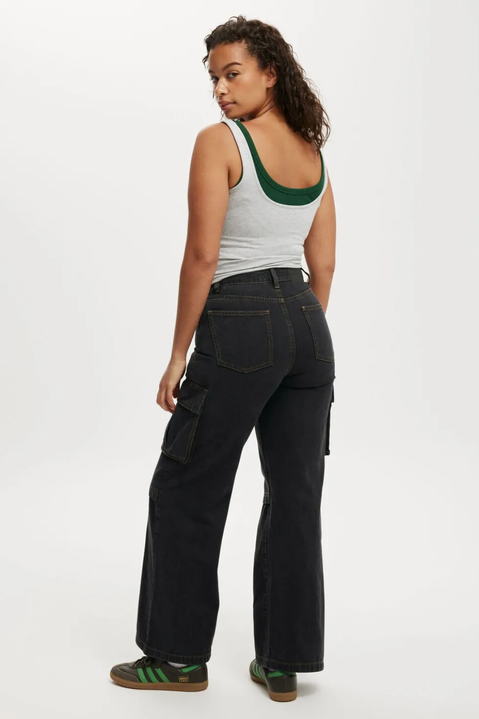 Curvy Cargo Wide Jean