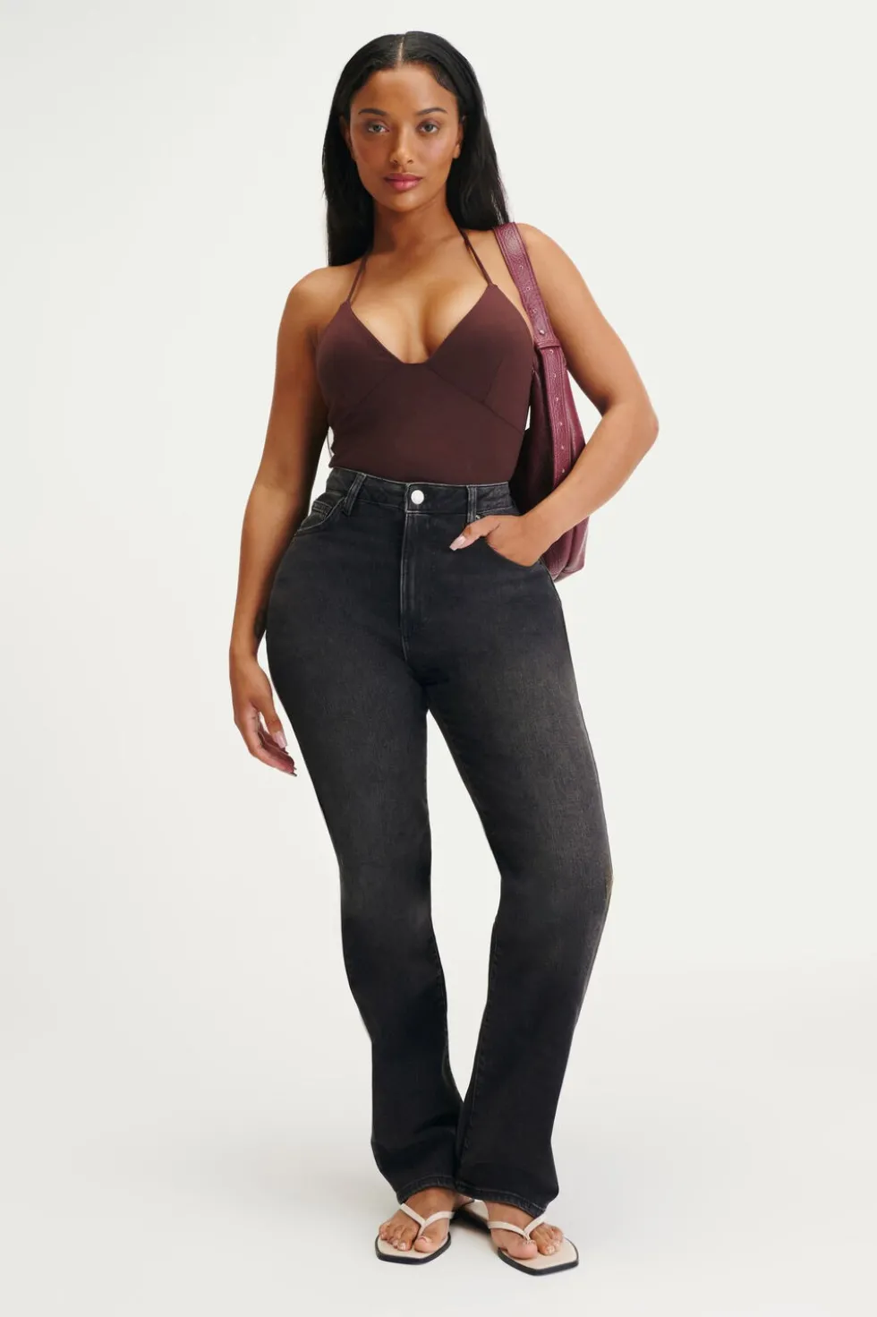 Curvy Stretch Straight Jean