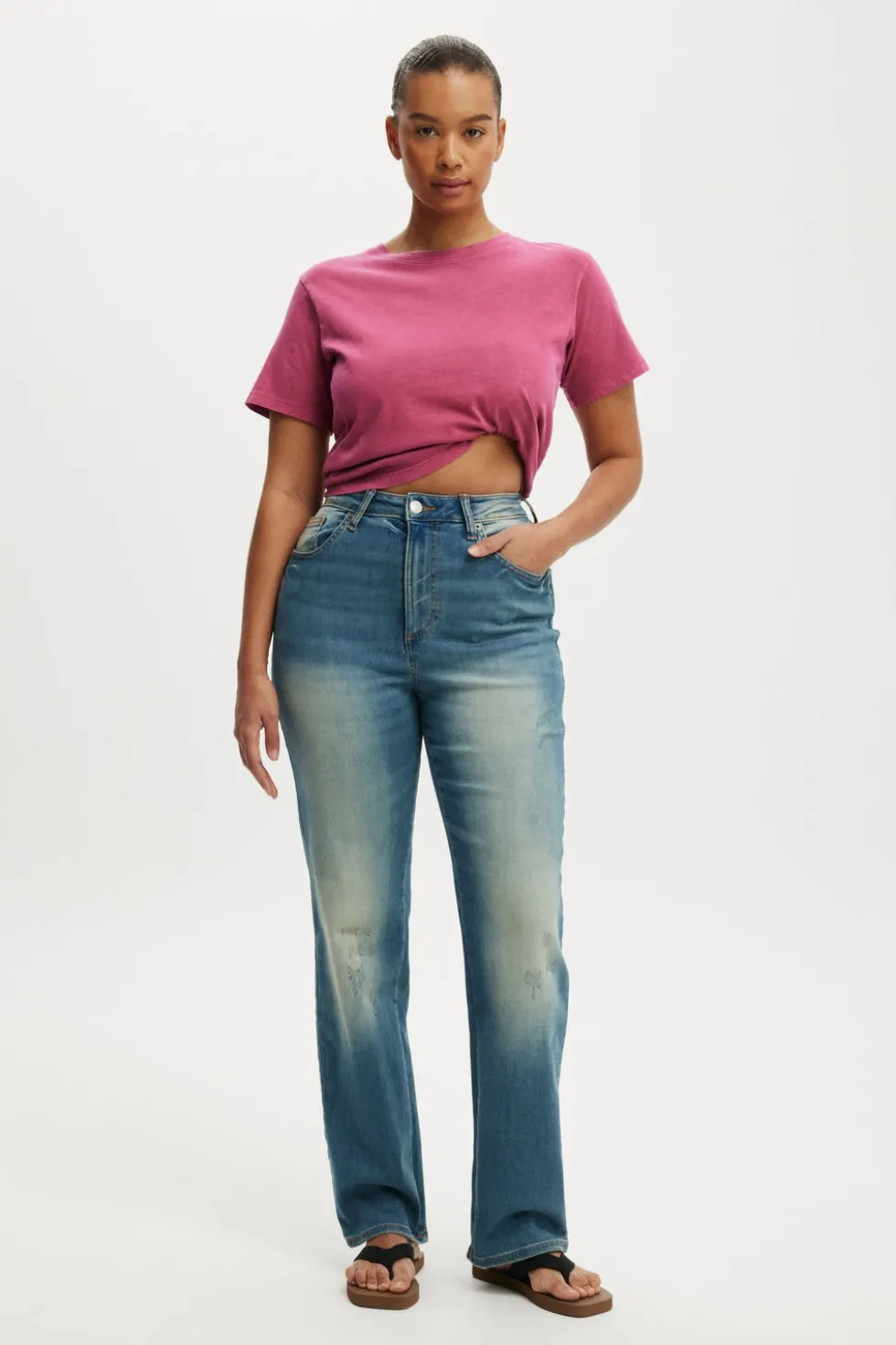 Curvy Stretch Straight Jean