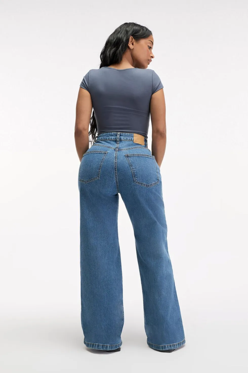 Curvy Stretch Wide Jean