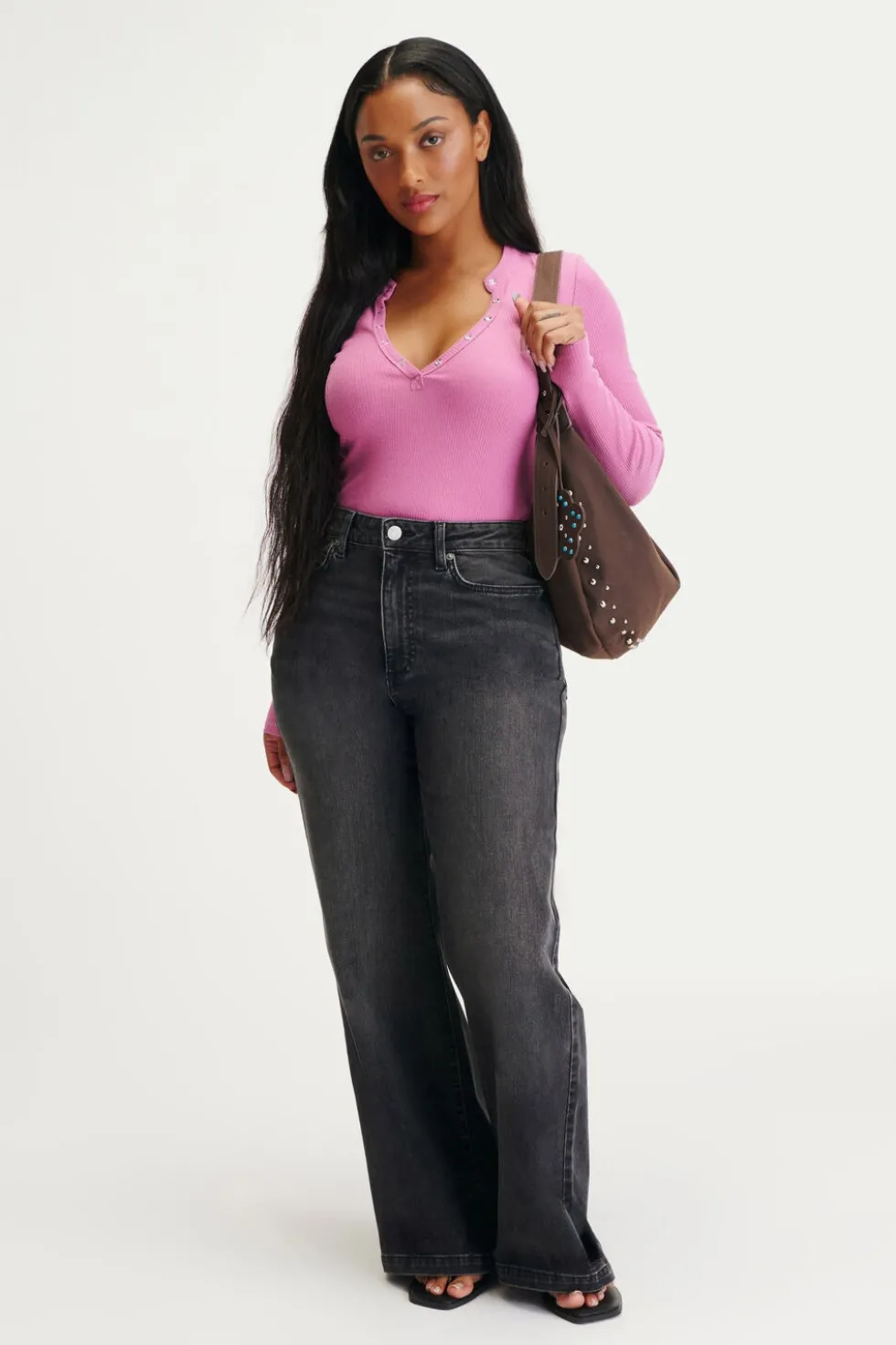 Curvy Stretch Wide Jean