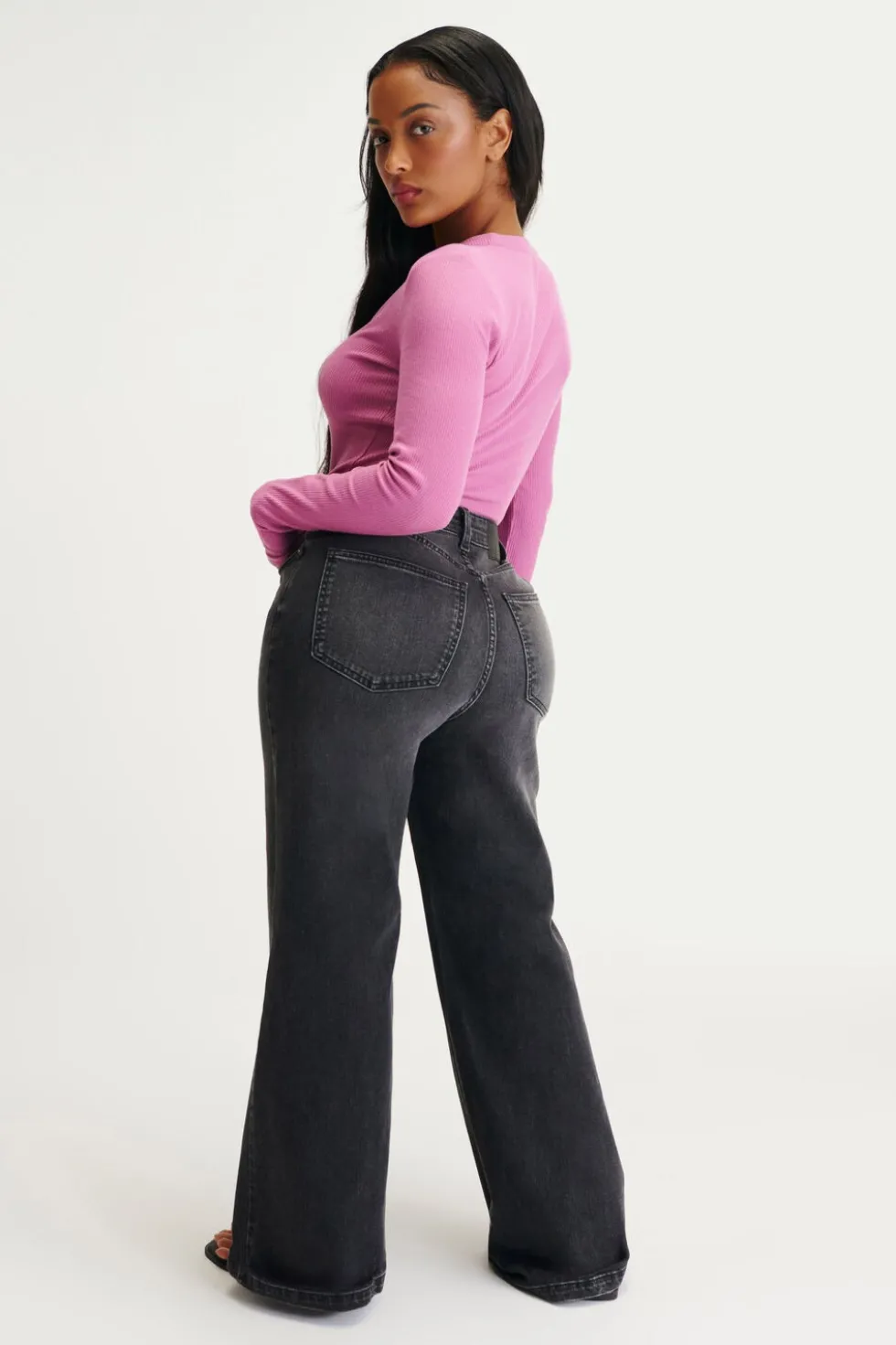 Curvy Stretch Wide Jean