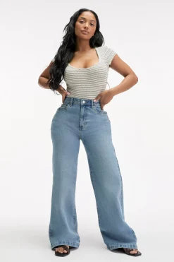 Curvy Stretch Wide Jean