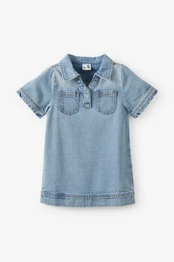 Denim Polo Dress