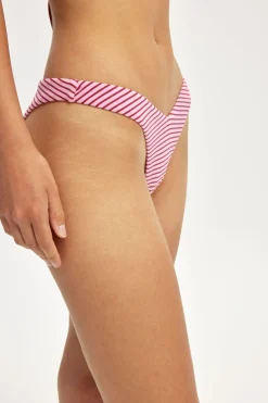 Dip Front High Side Brazilian Bikini Bottom