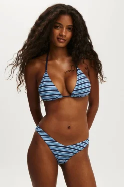 Dip Front High Side Brazilian Bikini Bottom