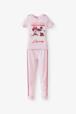 Disney Mickey Mouse V Neck Short/Long Pyjama Set