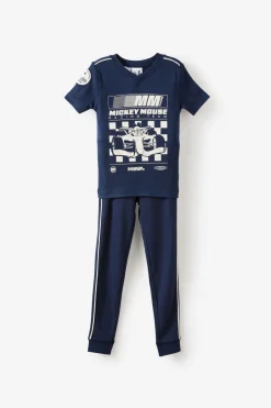 Disney Mickey Mouse V Neck Short/Long Pyjama Set