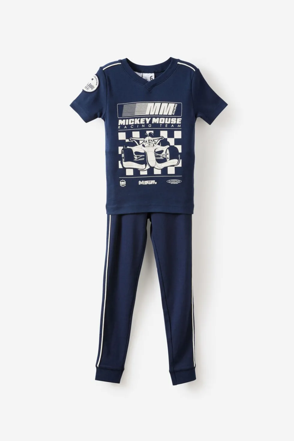 Disney Mickey Mouse V Neck Short/Long Pyjama Set
