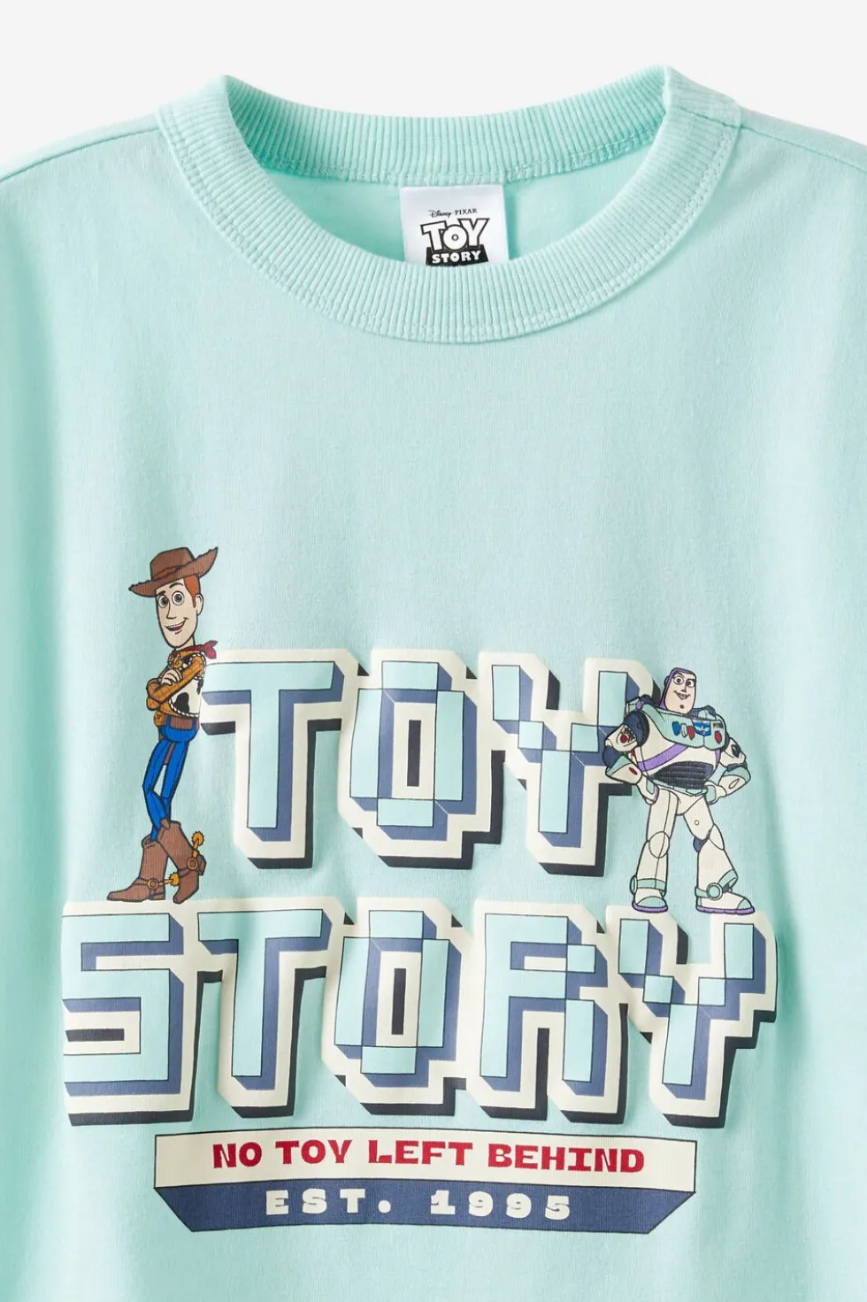 Disney Pixar Toy Story Drop Shoulder Short Sleeve Tee