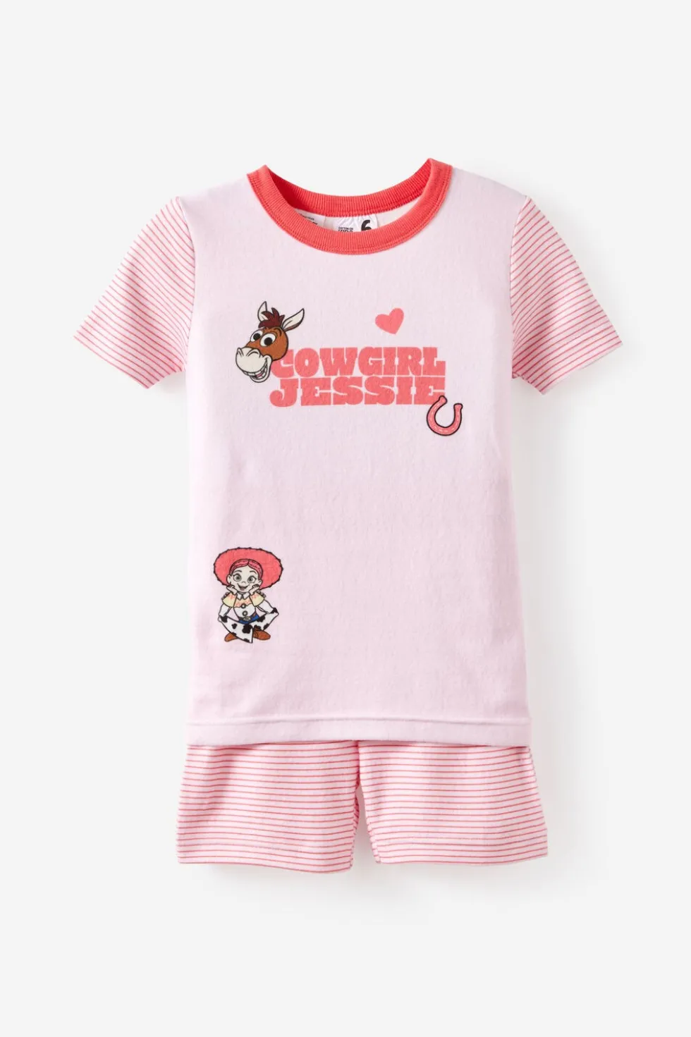 Disney Pixar Toy Story Snoozesoft Snug Short Sleeve Pj Set