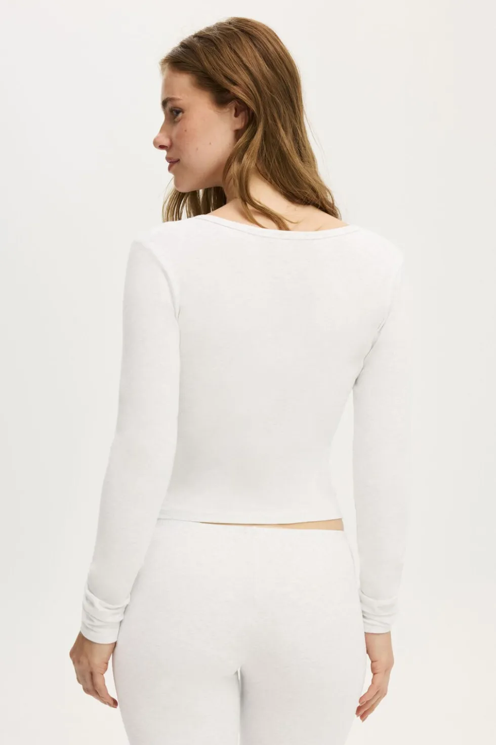 Dreamy Soft Henley Long Sleeve